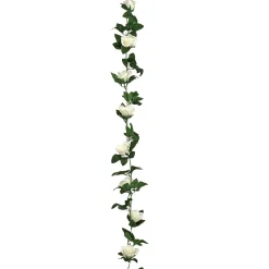 Grinalda de girassóis rosas NAKI 230cm