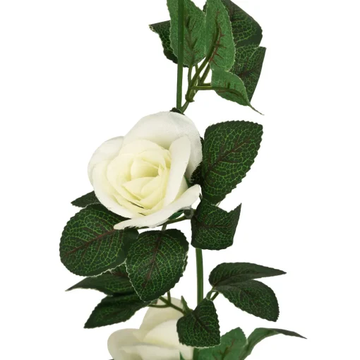 Grinalda de girassóis rosas NAKI 230cm