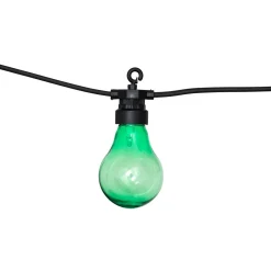 Grinalda SOLAR com 10 lâmpadas multicoloridas
