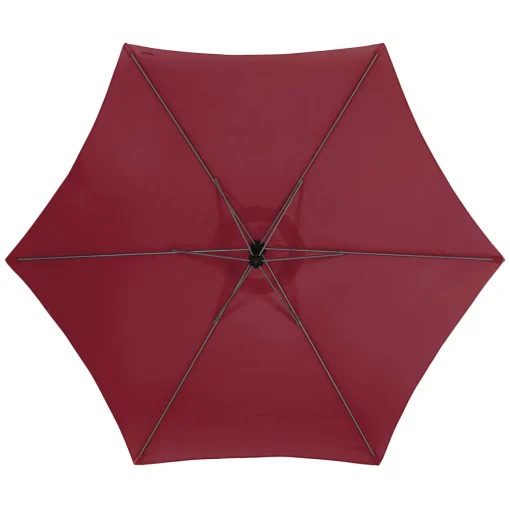 Guarda-sol descentredo MANOA bordeaux 2,40x3m