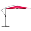 Guarda-sol descentredo MANOA rosa forte 2,40x3m
