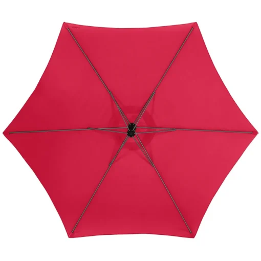Guarda-sol descentredo MANOA rosa forte 2,40x3m