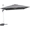 Guarda-sol EQUADOR cinza ardósia com led 3x3m