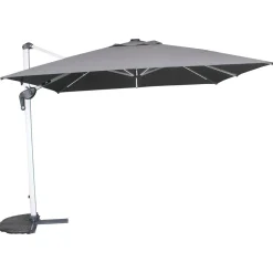Guarda-sol EQUADOR cinza ardósia com led 3x3m