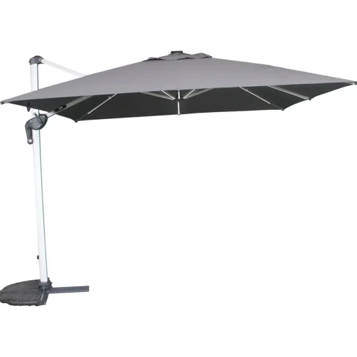 Guarda-sol EQUADOR cinza ardósia com led 3x3m