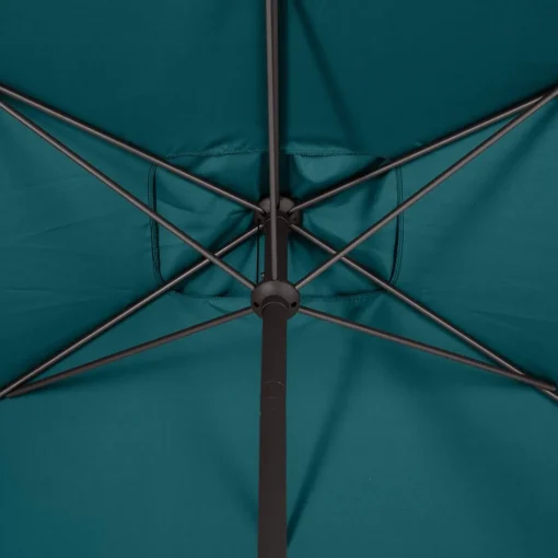 Guarda-sol LOOMPA azul canard 2x3m