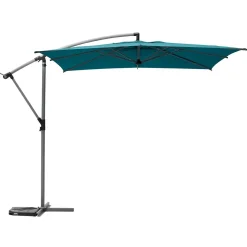 Guarda-sol MANOA descentrado azul canard 2,5x2,5m