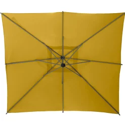 Guarda-sol MANOA descentrado mostarda 2,5x2,5m