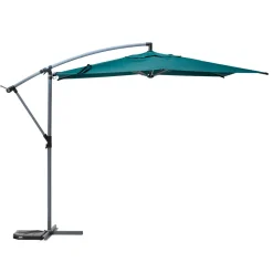 Guarda-sol MANOA descentrado azul canard 3m