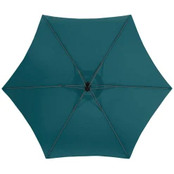Guarda-sol MANOA descentrado azul canard 3m