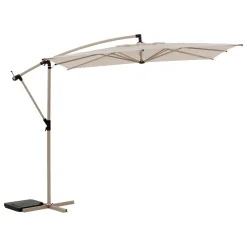 Guarda-sol MANOA descentrado cru 2,5m