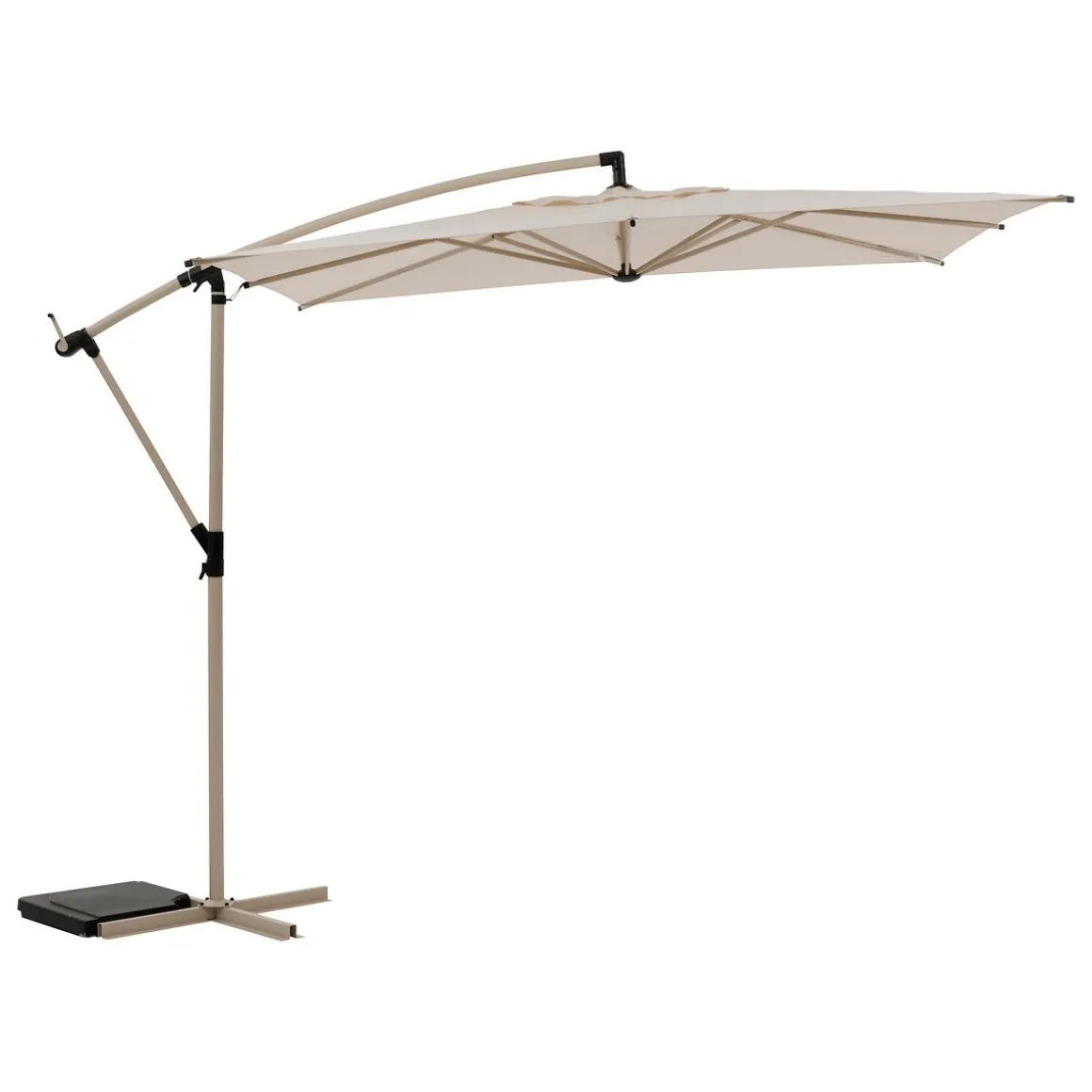 Guarda-sol MANOA descentrado cru 2,5m