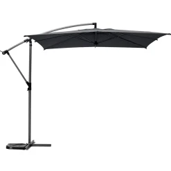 Guarda-sol MANOA descentrado cinza ardósia 2,5x2,5m