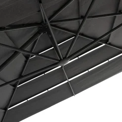 Guarda-sol MELHIA cinza graphite e antracite 4x3m