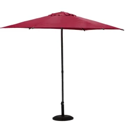 Guarda-sol redondo SOYA bordeaux 2,20x2,70m