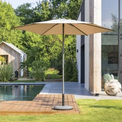 Guarda-sol SOYA taupe 2,7m
