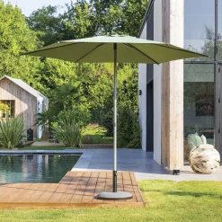 Guarda-sol SOYA verde olive 2,7m