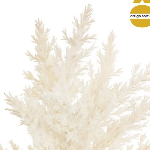 Haste artificial flor de gelo james 36cm