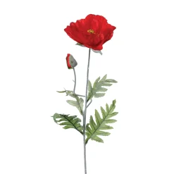 Haste de flor de papoila artificial