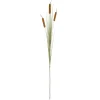 Haste roseau com 3 flores artifical