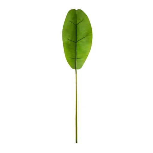 Haste verde de FOLHA bananeira artificial 117cm