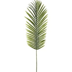 Haste verde folha de palmeira artificial 113cm