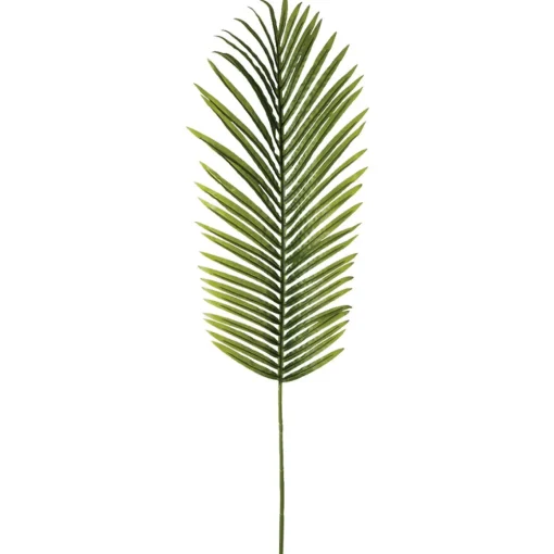 Haste verde folha de palmeira artificial 113cm