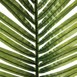 Haste verde folha de palmeira artificial 113cm