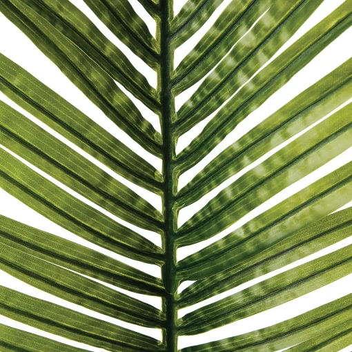 Haste verde folha de palmeira artificial 113cm