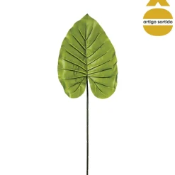 Haste verde folha monstera artificial 95cm
