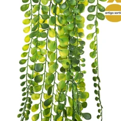 Haste verde suspensa artificial 75cm