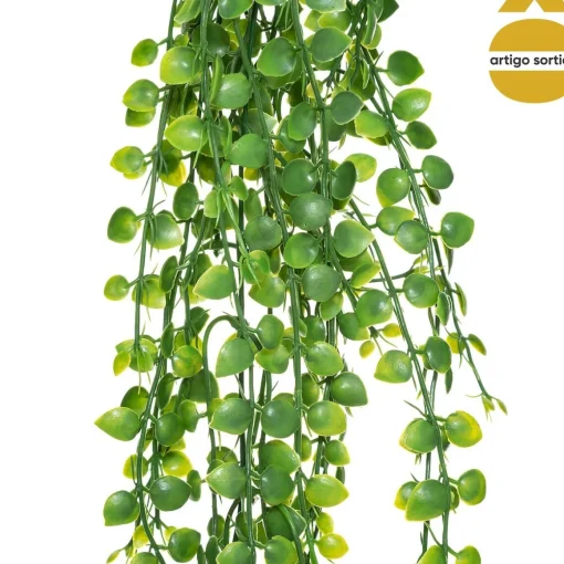 Haste verde suspensa artificial 75cm
