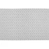 Individual de mesa branco geométrico