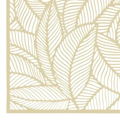 Individual de mesa dourado