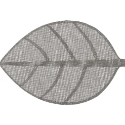 Individual de mesa folha cinza 33x50cm