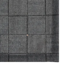Individual de mesa geométrico preto 30x45cm