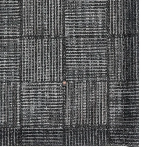 Individual de mesa geométrico preto 30x45cm