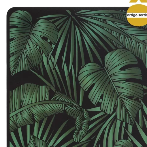 Individual de mesa jungle verde 30x45cm