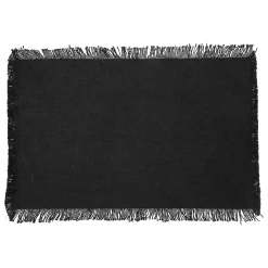 Individual de mesa MAHA preto 30x45cm