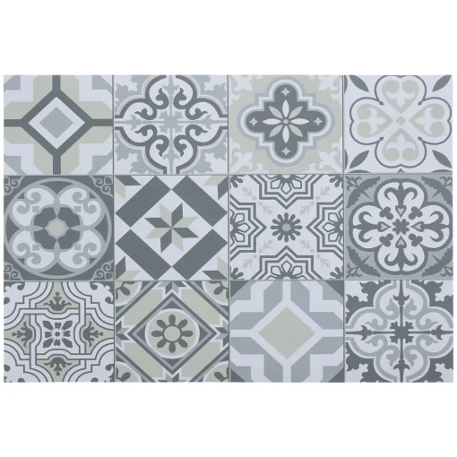 Individual de mesa mosaico 45x30cm