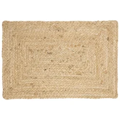 Individual de mesa natural em juta 30x45cm