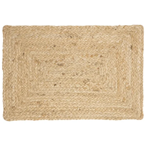 Individual de mesa natural em juta 30x45cm