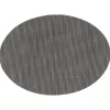 Individual de mesa oval texaline preto