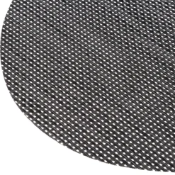 Individual de mesa oval texaline preto