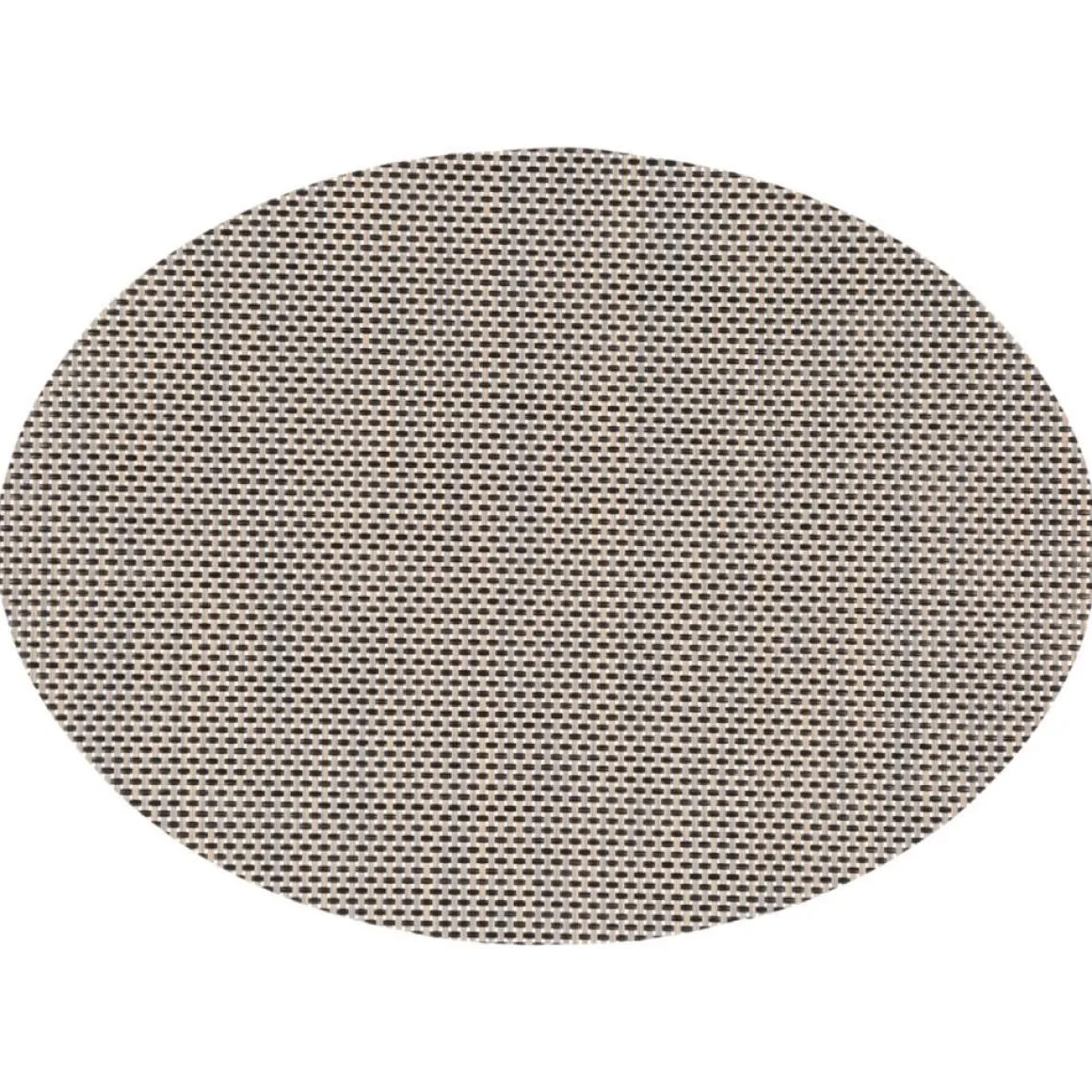 Individual de mesa oval texaline preto