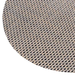 Individual de mesa oval texaline preto