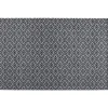 Individual de mesa preto geométrico
