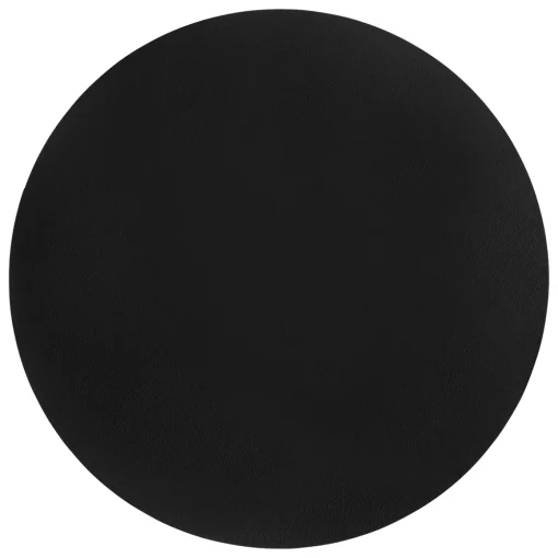 Individual de mesa redondo tenor preto 38cm