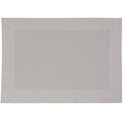 Individual de mesa texaline cinzento