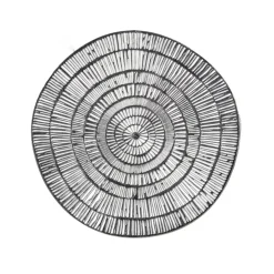 Individual De Mesa Tronco Prateado 38cm